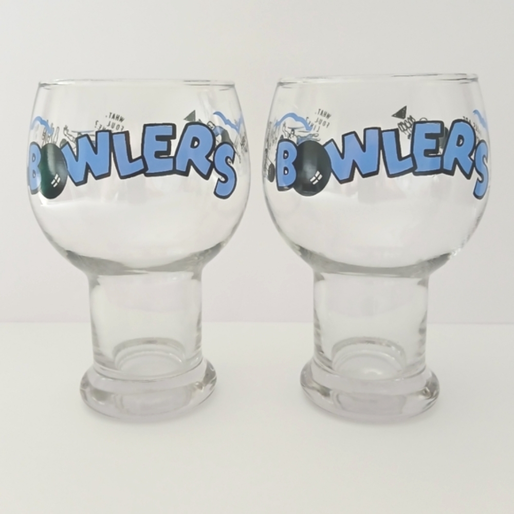 2 Bowlers glasses